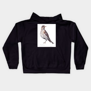 Song Thrush Kids Hoodie